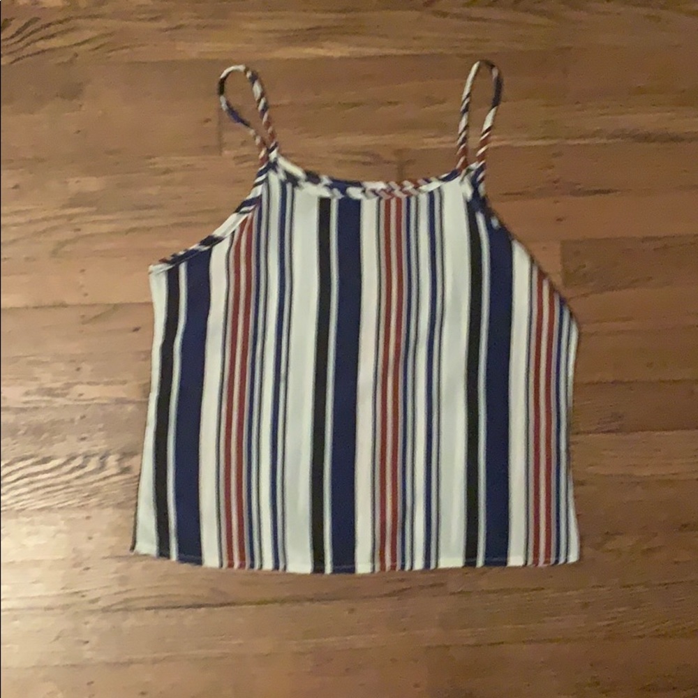 Striped Two Piece Set - Picture 2 of 3